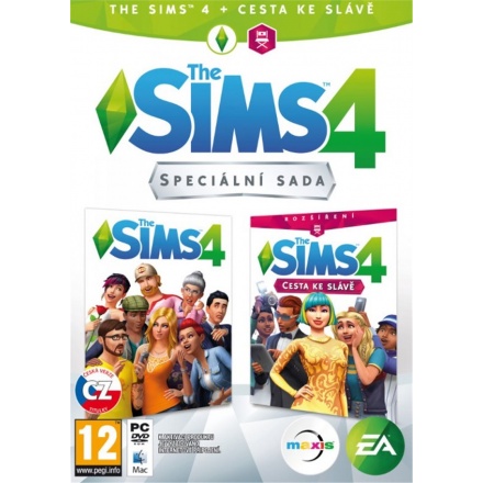 ELECTRONIC ARTS PC - The Sims 4 + Cesta ke slávě - bundle, 5035225122966
