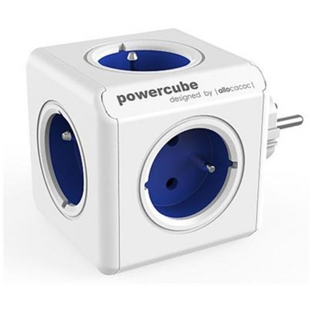 Zásuvka PowerCube ORIGINAL, Blue, 5-ti rozbočka, 423650