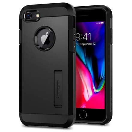 OCHRANNÝ KRYT (HARD) SPIGEN Tough Armor 2 PRO APPLE IPHONE 7/8 - ČERNÝ, 054CS22216