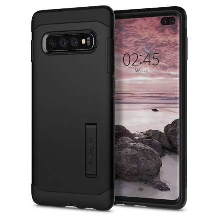 Kryt Spigen Slim Armor pro Samsung Galaxy S10+ černý, 606CS25919