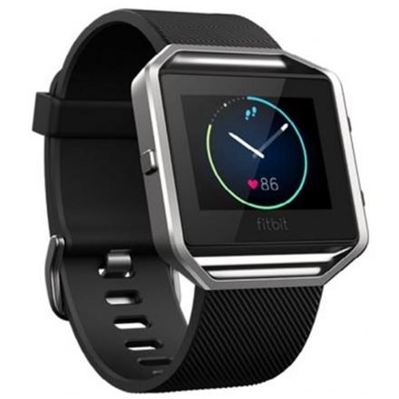 Fitbit Blaze, Black, Silver, Small, EMEA, FB502SBKS-EU