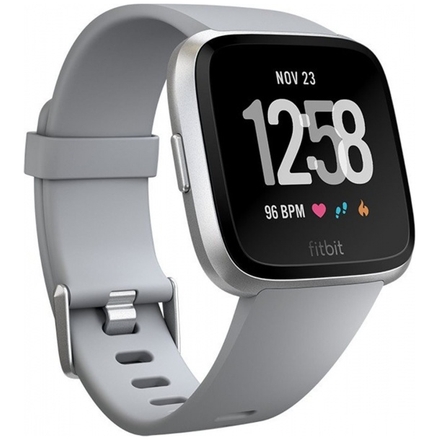 Fitbit Versa - Gray / Silver Aluminum, FB505SRGY-EU