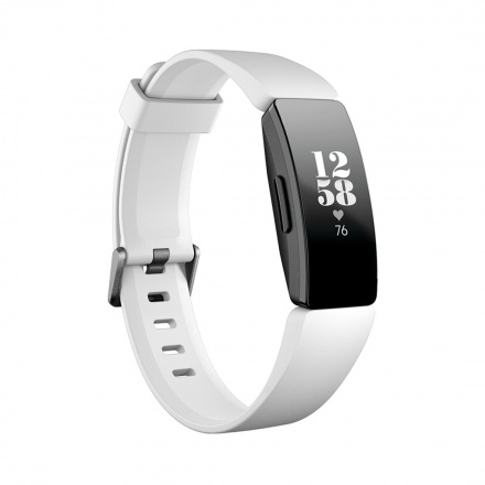Fitbit Inspire HR - White/Black, FB413BKWT