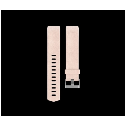 Fitbit Charge 2 řemínek, Leather Blush Pink Large, FB160LBPKL