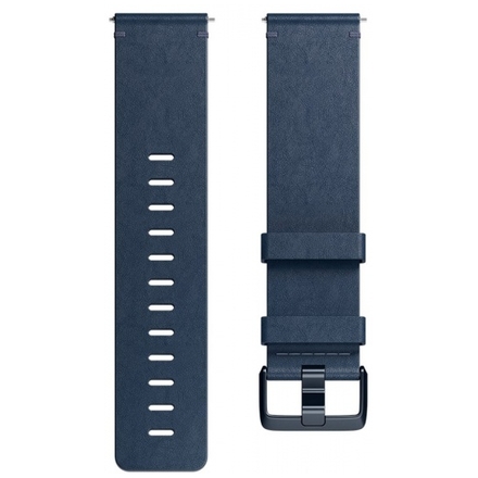 Fitbit Versa řemínek Leather Midnight Blue - Large, FB166LBNVL