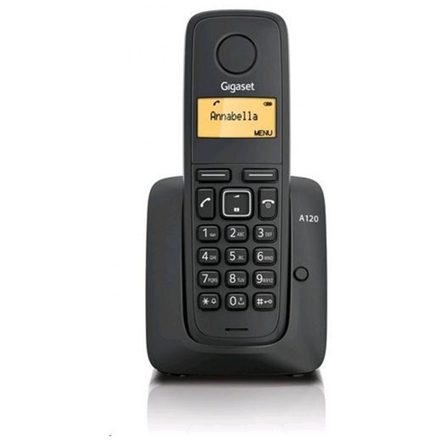 Gigaset DECT A120 Black, S30852-H2401-R601