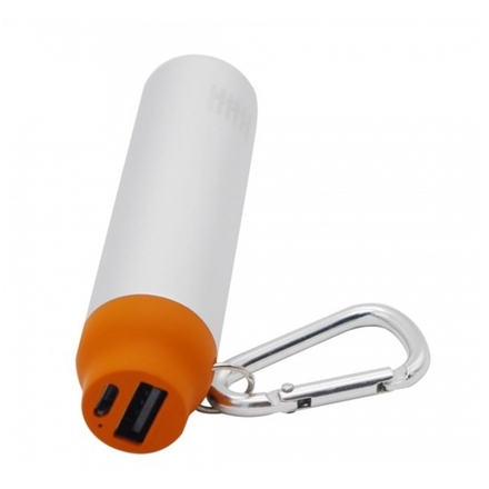 BOX Products 2000mAh Carabiner Pocket Charger - or, BX-BPB2000ORG