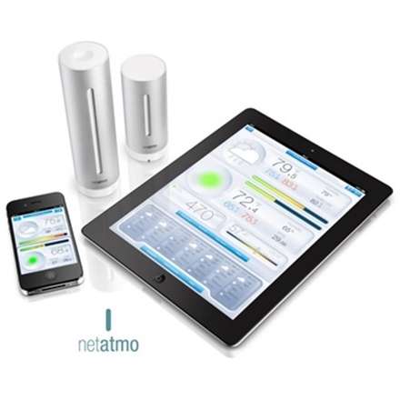Netatmo Urban - Meteostanice pro Android a iOS, NWS01-EC-ALU