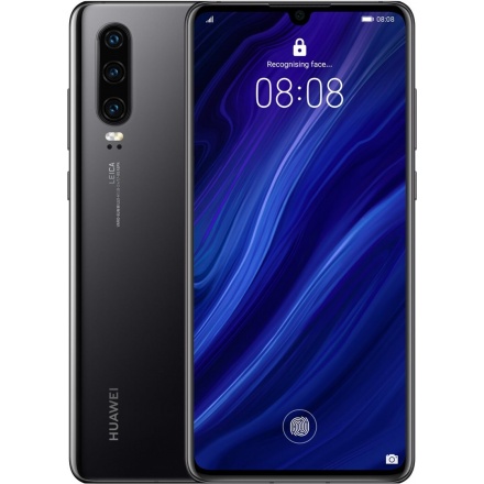 Huawei P30 Dual Sim Black, SP-P30DSBOM