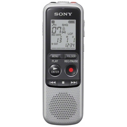 Sony dig. diktafon ICD-BX140,stříbrný,4GB, ICDBX140.CE7