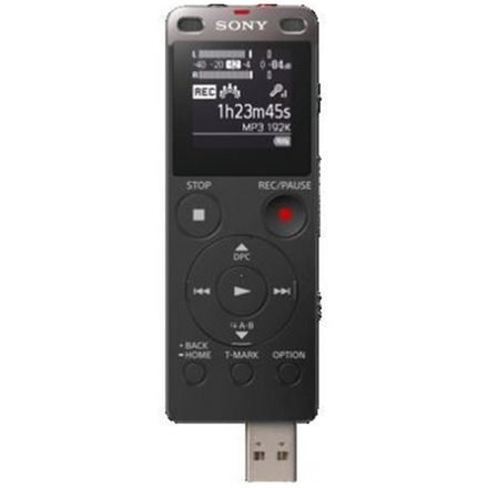 Sony dig. diktafon ICD-UX560,černý,4GB,USB,mSD, ICDUX560B.CE7