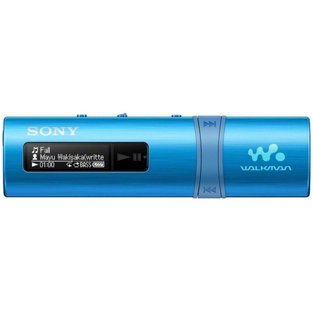 Sony MP3 přehrávač 4GB NWZ-B183F, FM rádio,modrý, NWZB183FL.CEW
