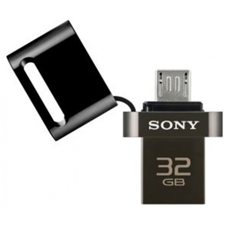 Sony Flash USB 3.0,32GB,PC/tel, OTG, černý, USM32SA3B