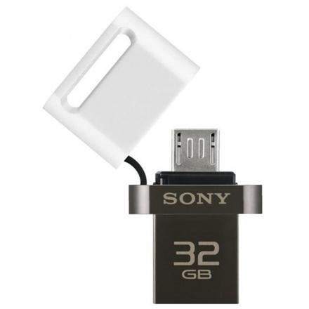 Sony Flash USB 3.0,32GB,PC/tel, OTG, bílý, USM32SA3W