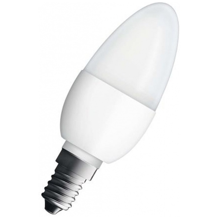 LEDVANCE Osram LED žárovka E14  5,7W 2700K 470lm Value B40-svíčka matná, 4052899326453