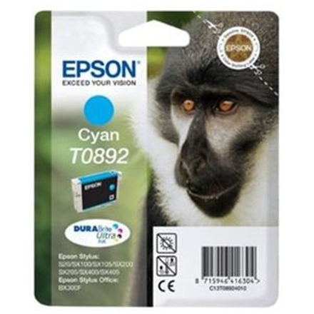 EPSON Cyan Ink Cartridge SX10x 20x 40x  (T0892), C13T08924011 - originální