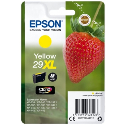 Epson Singlepack Yellow 29XL Claria Home Ink, C13T29944012 - originální