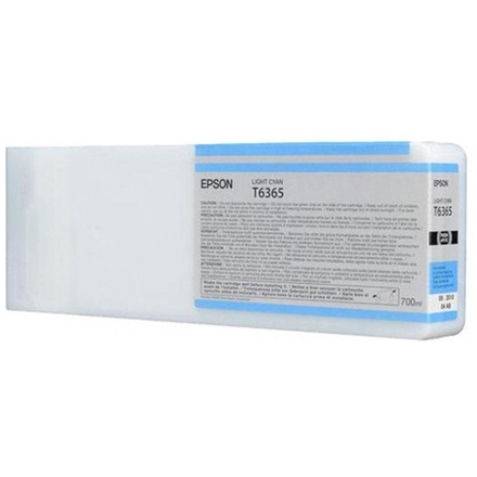 Epson T636 Light Cyan 700 ml, C13T636500 - originální