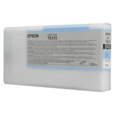 Epson T6535 Light Cyan Ink Cartridge (200ml), C13T653500 - originální
