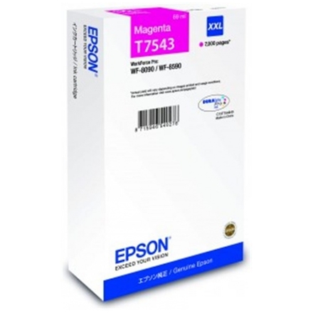 EPSON WF-8x90 Series Ink Cartridge XXL Magenta, C13T754340 - originální