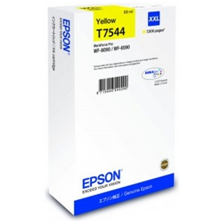 EPSON WF-8x90 Series Ink Cartridge XXL Yellow, C13T754440 - originální