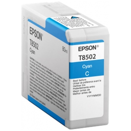 Epson Singlepack Photo Cyan T850200 UltraChrome HD ink 80ml, C13T850200 - originální