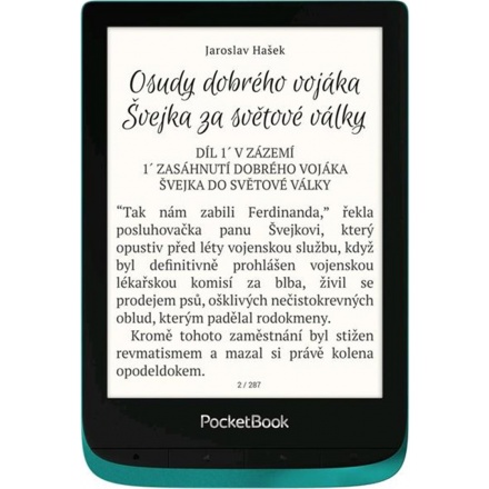 E-book POCKETBOOK 627 Touch Lux 4, Emerald, PB627-C-WW