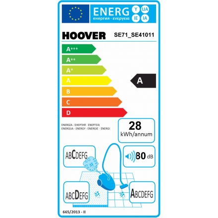 SE71 SE41011 VYSAVAČ BEZSÁČKOVÝ HOOVER