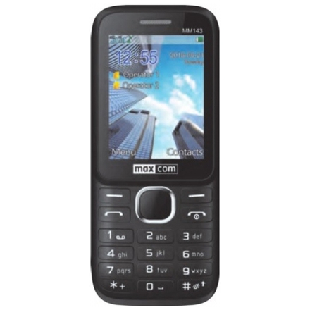 Mobilní telefon MAXCOM MM143 black