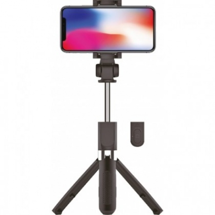 Teleskopická tyč WG tripod pro selfie foto s bluetooth 42563299 černá