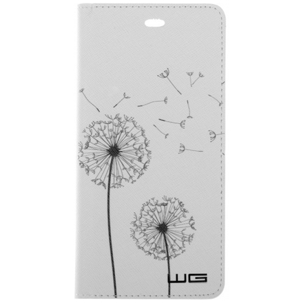 Pouzdro Unibook vysouvací Dandelion 5,5" (158x78x10) bílá 8591194078637