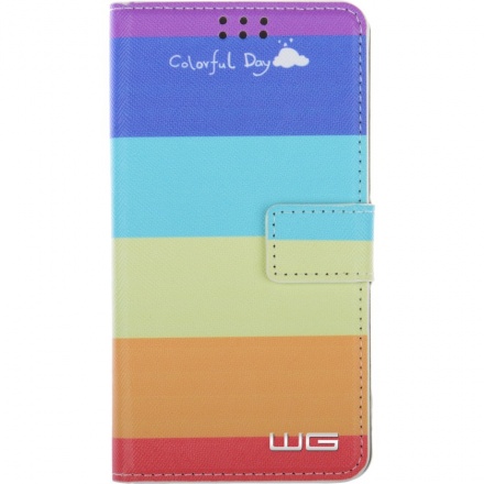 Pouzdro Unibook vysouvací 5,5"  (rainbow) barevné, 62015
