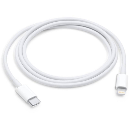  Apple USB-C/Lightning Datový Kabel 1m White, MM0A3ZM/A