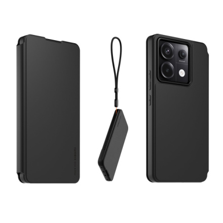 Made for Xiaomi Book Pouzdro s Poutkem pro Xiaomi Redmi Note 13 Pro 5G Black, WIFOLIONOTE13PRO5GNDR