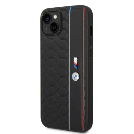 BMW M Hexagonal Pattern Zadní Kryt pro iPhone 14 Plus Black, BMHCP14M22PGVK