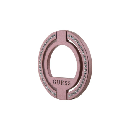 Guess Rhinestones MagSafe Ringstand Pink, GUMRSALDGP