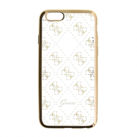 GUHCPSETR4GG Guess 4G TPU Pouzdro Gold pro iPhone 5/5S/SE, 30553