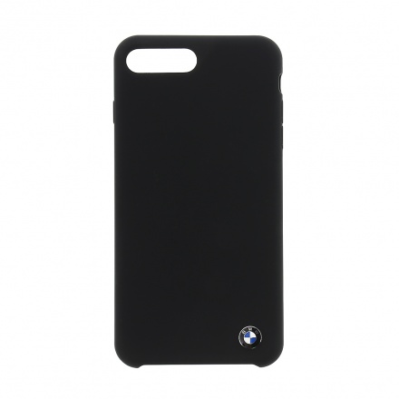 BMHCI8LSILBK BMW Silicone Hard Case Black pro iPhone 8 Plus, 2437263