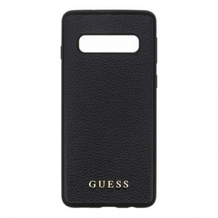 GUHCS10PIGLBK Guess Iridescent Zadní Kryt Black pro Samsung G975 Galaxy S10 Plus, 2445633
