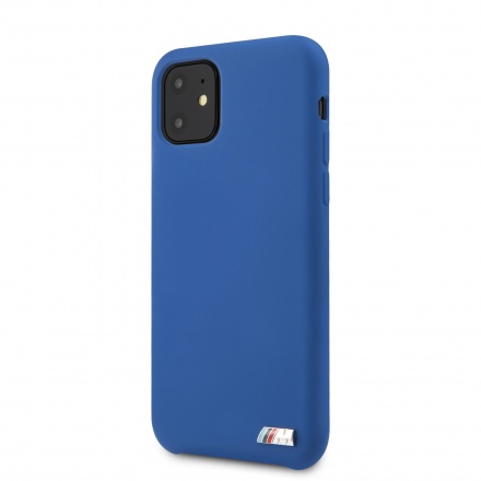 BMHCN61MSILNA BMW M Silikonový Kryt pro iPhone 11 Navy, 2450262