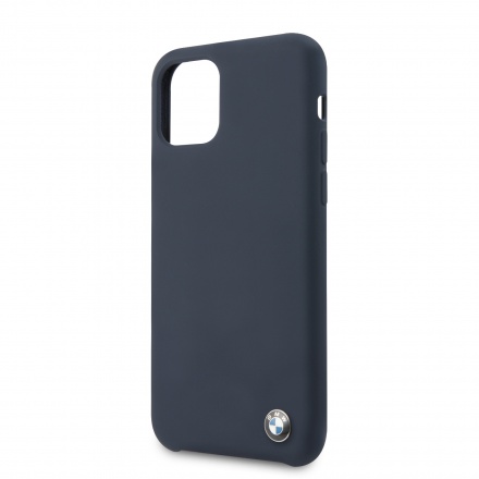 BMHCN65SILNA BMW Signature Silikonový Kryt pro iPhone 11 Pro Max Navy, 2450267