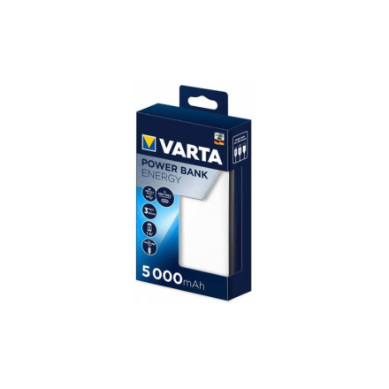 VARTA Powerbanka Energy 5000mAh White, 57975101111