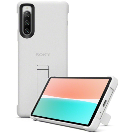 Sony Stand Cover pro Xperia 10 IV Grey , XQZCBCCH.ROW