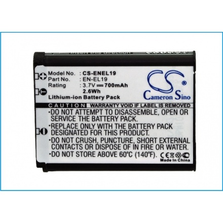 CS-ENEL19 Baterie 700mAh Li-ion pro Nikon Coolpix, 2446832