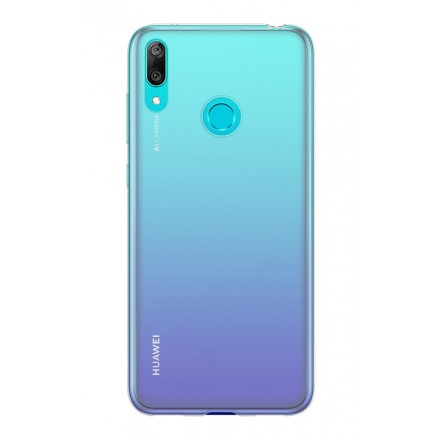 Huawei Original TPU Protective Pouzdro pro Huawei Y7 2019 Transparent, 2443187