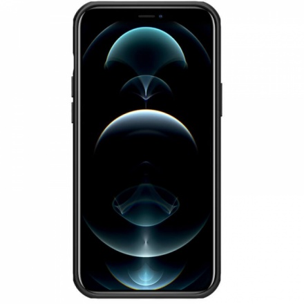 Nillkin Super Frosted PRO Zadní Kryt pro Apple iPhone 13 Pro Max Black (Without Logo Cutout), B09GR7V91D