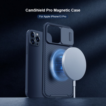 Nillkin CamShield PRO Magnetic Zadní Kryt pro Apple iPhone 13 Pro Black, 57983106560