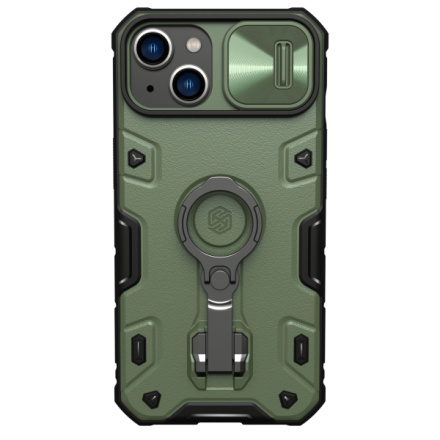 Nillkin CamShield Armor PRO Zadní Kryt pro Apple iPhone 13/14 Dark Green, 57983111896