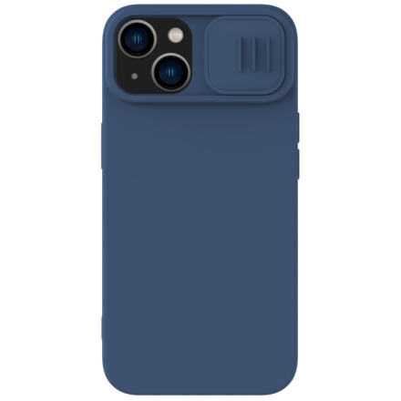 Nillkin CamShield Silky Magnetic Silikonový Kryt pro Apple iPhone 14 Plus Blue, 57983111810