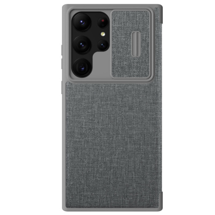 Nillkin Qin Book PRO Cloth Pouzdro pro Samsung Galaxy S23 Ultra Grey, 57983112695